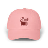 Best Dad Cap - Embroidered "Best Dad" Classic Baseball Hat for Father's Day