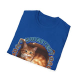 Best Mom, Sweet Daughter Cat T-Shirt — Cute Retro Ginger Kitten Graphic Tee