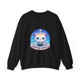 Kindness Matters Cat Sweatshirt — Cute Kawaii Cat Crewneck