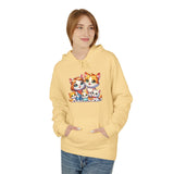 Cute Cat Family Hoodie — Colorful Kitten Crew Pullover