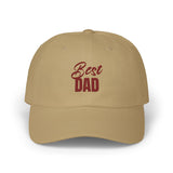 Best Dad Cap - Embroidered "Best Dad" Classic Baseball Hat for Father's Day