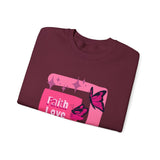 Faith, Love, Hope - Unisex Heavy Blend™ Crewneck Sweatshirt