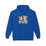 Cute Cat Family Hoodie — Colorful Kitten Crew Pullover