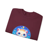 Kindness Matters Cat Sweatshirt — Cute Kawaii Cat Crewneck
