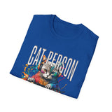 Cat Person Obviously T-Shirt — Colorful Cat Lover Graphic Tee