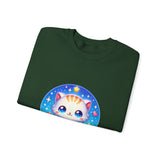 Kindness Matters Cat Sweatshirt — Cute Kawaii Cat Crewneck