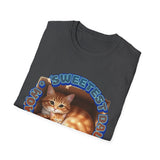 Best Mom, Sweet Daughter Cat T-Shirt — Cute Retro Ginger Kitten Graphic Tee