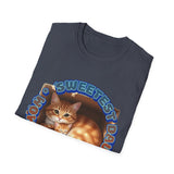 Best Mom, Sweet Daughter Cat T-Shirt — Cute Retro Ginger Kitten Graphic Tee