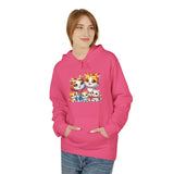 Cute Cat Family Hoodie — Colorful Kitten Crew Pullover